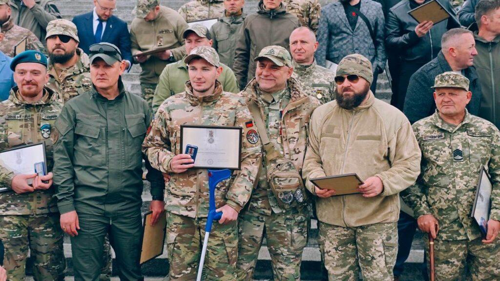 Трое одесситов получили почетные награды «За оборону Украины»