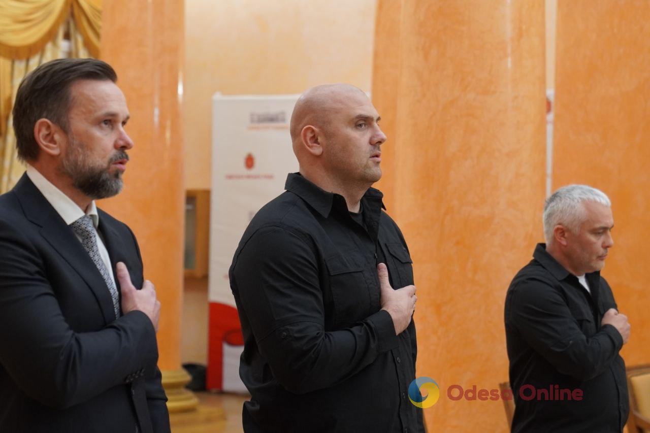 В Одесі представили главу міської військової адміністрації Сергія Лисака В Одесі представили главу міської військової адміністрації Сергія Лисака