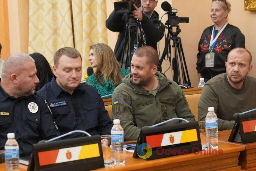 В Одессе представили главу городской военной администрации Сергея Лысака