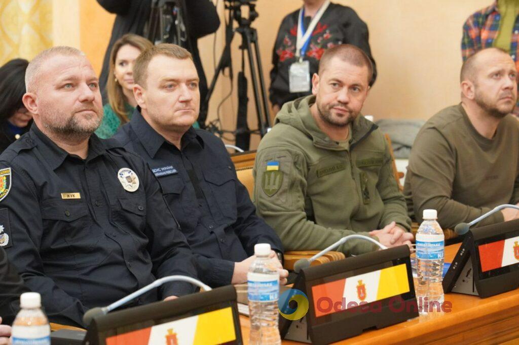 В Одессе представили главу городской военной администрации Сергея Лысака
