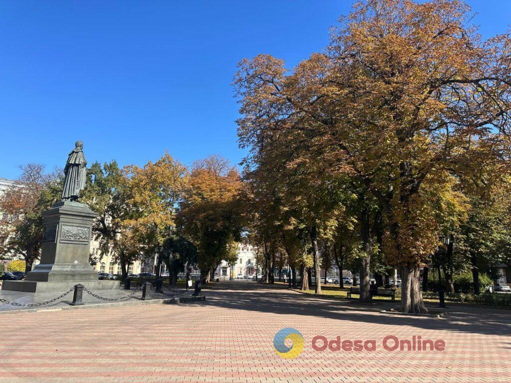 Гербарій кольорів і настроїв: в Одесі остаточно запанувала осінь