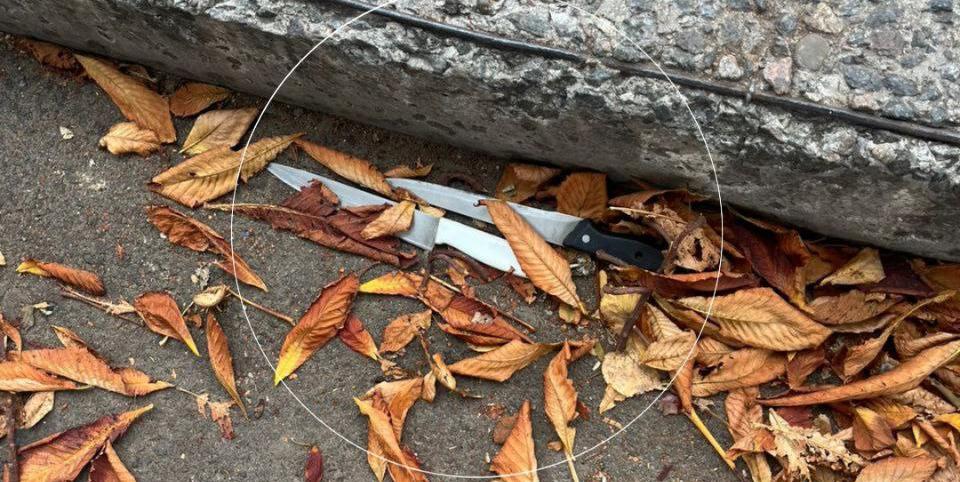 В Одессе задержали мужчину, который угрожал прохожим ножами В Одессе задержали мужчину, который угрожал прохожим ножами