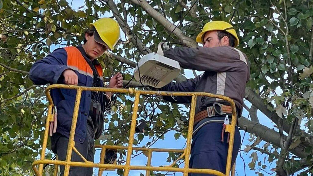 У Пересипському районі Одеси встановили нові LED-світильники В Пересыпском районе Одессы установили новые LED-светильники