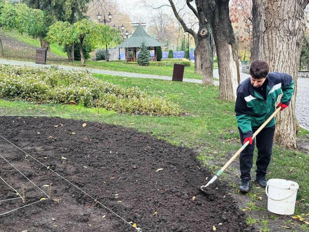 Квіткове серце в кольорах прапору прикрасить навесні один із парків Одеси