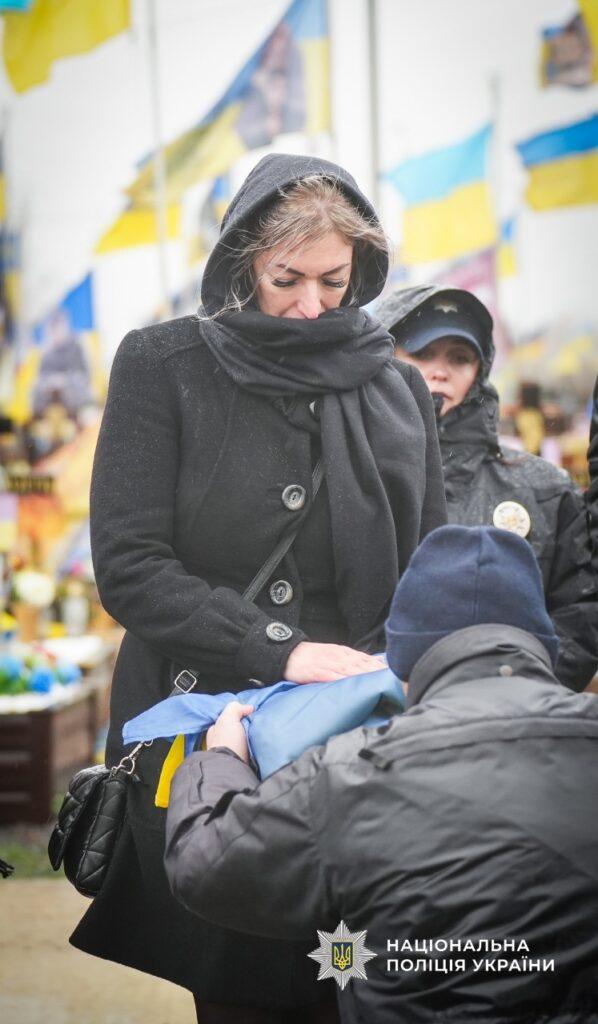 В Одессе провели в последний путь погибшего на войне бойца стрелкового батальона полиции