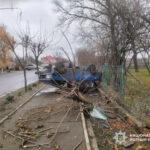 В Одесской области из-за нетрезвого водителя пострадала женщина с детской коляской (видео)