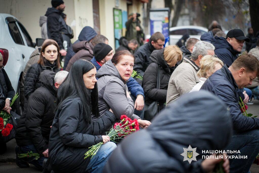 В Одессе провели в последний путь погибшего на войне бойца стрелкового батальона полиции