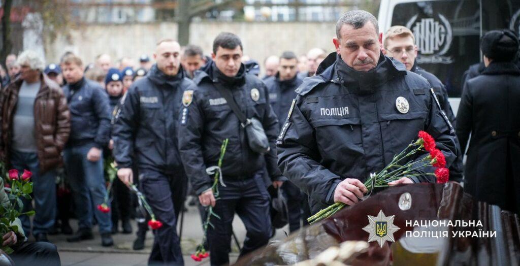 В Одессе провели в последний путь погибшего на войне бойца стрелкового батальона полиции