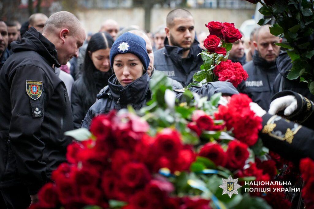 В Одессе провели в последний путь погибшего на войне бойца стрелкового батальона полиции