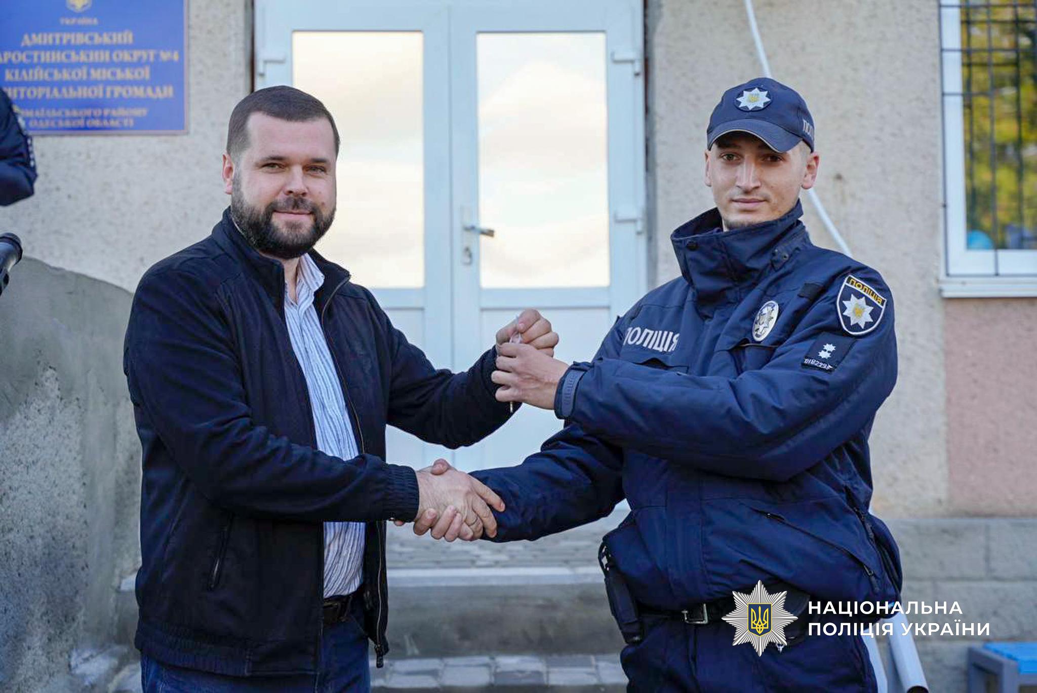 В Болградской и Килийской громадах Одесской области открыли еще две полицейские станции