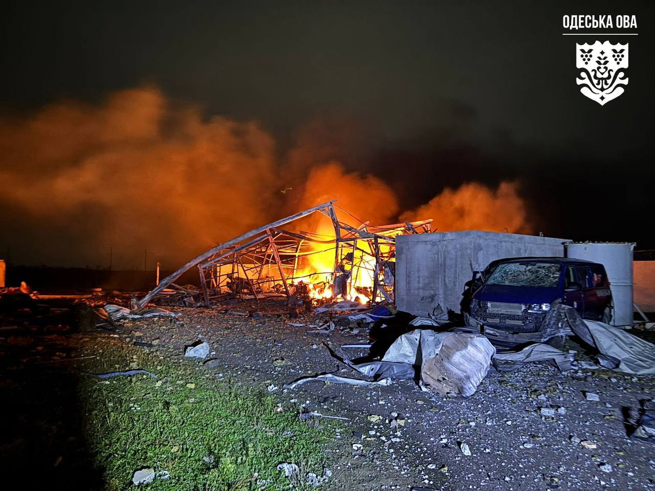 РФ ночью атаковала энергетическую инфраструктуру Одесской области