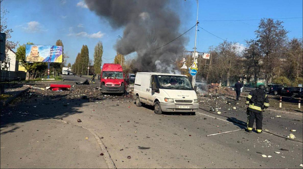 В Черноморске дроны ударили по рынку — погибли двое, семеро ранены