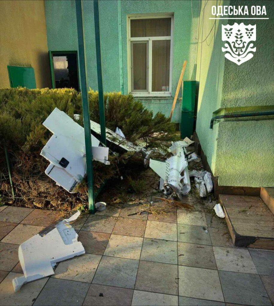 Российский БПЛА попал в недострой в Одессе, без детонации