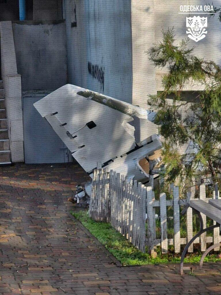 Российский БПЛА попал в недострой в Одессе, без детонации