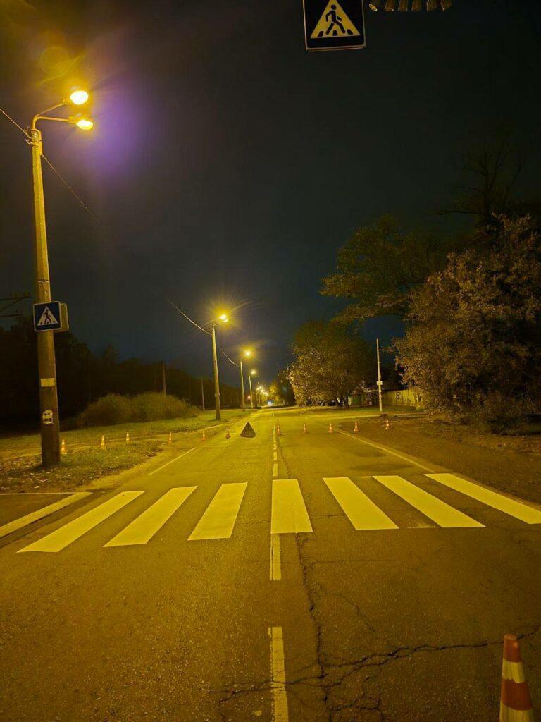 В Одесі оновили дорожню розмітку на восьми локаціях