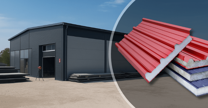 Что такое сэндвич-панели: применение в строительстве Что такое сэндвич-панели: применение в строительстве