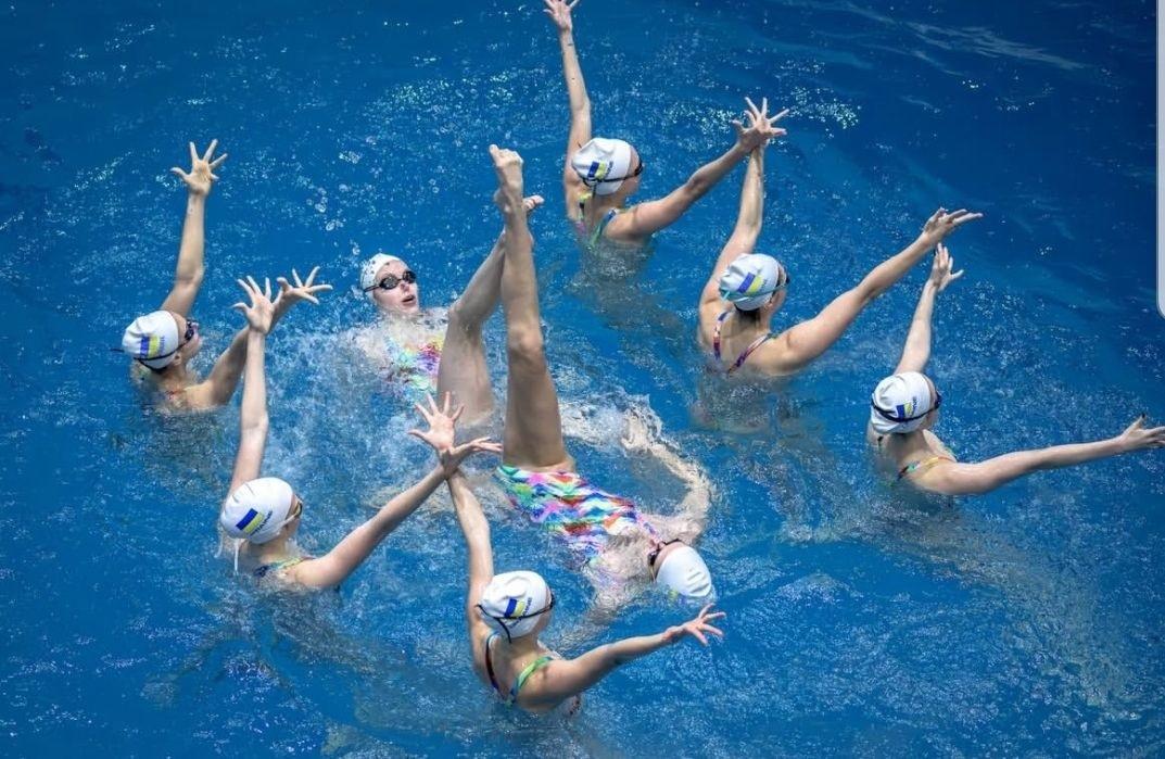 Одесские мастера синхронного плавания получили 10 медалей на чемпионате Украины