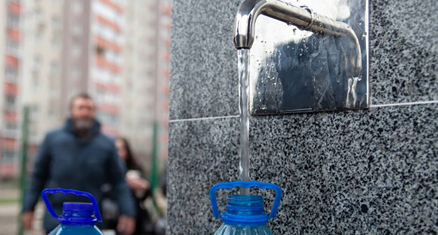 В Одесі зупинять роботу двох бюветів В Одесі зупинять роботу двох бюветів