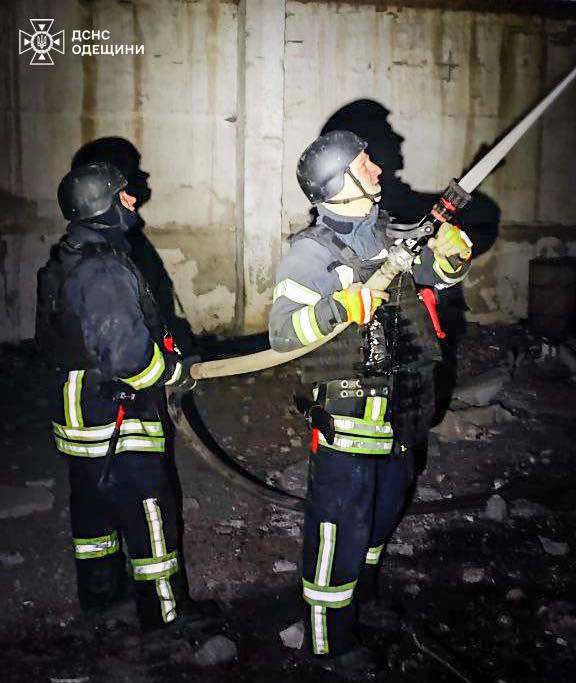 РФ атаковала Одесскую область ударными БпЛА – возникли пожары