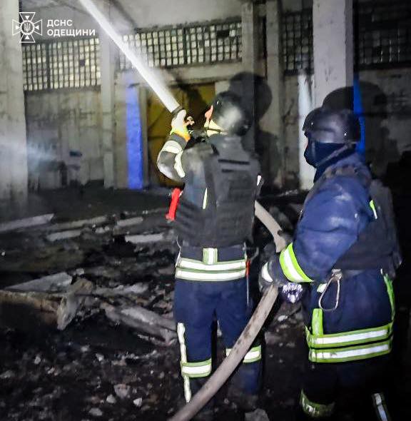 РФ атаковала Одесскую область ударными БпЛА – возникли пожары