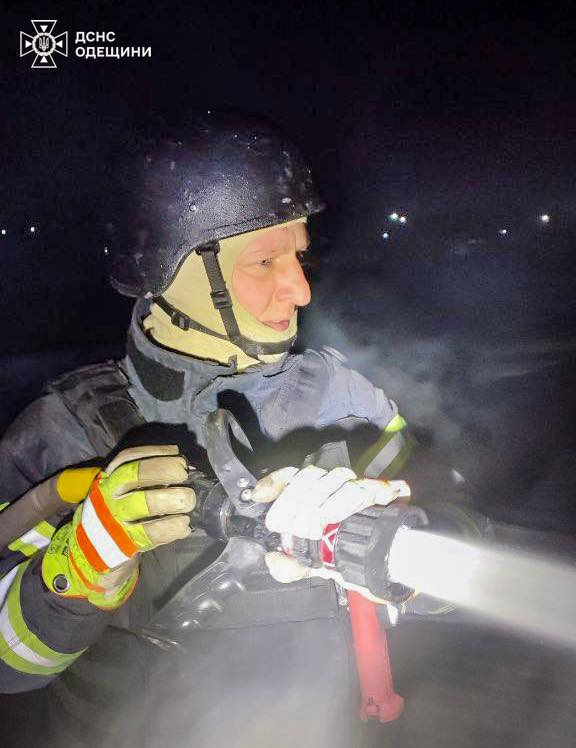 РФ атаковала Одесскую область ударными БпЛА – возникли пожары