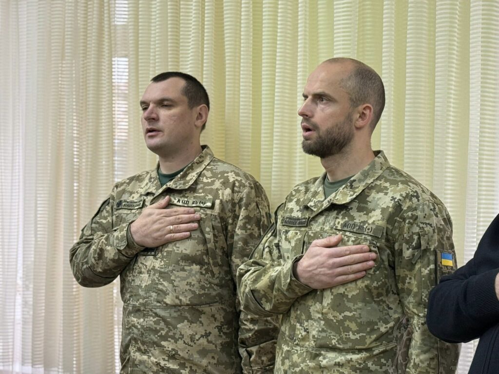 В Одесской области семье павшего воина-пограничника вручили государственную награду