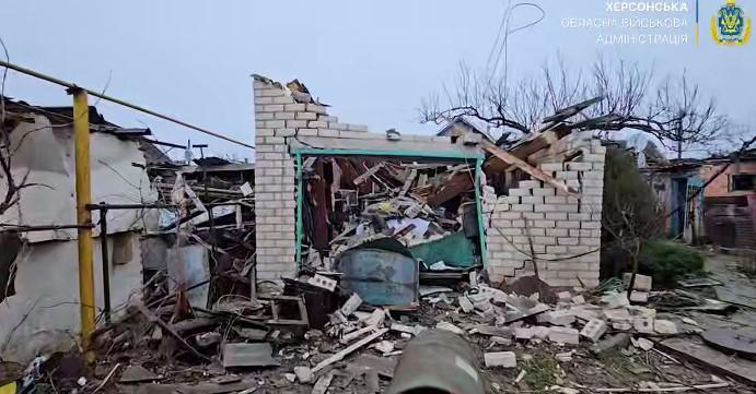 РФ обстреляла Чернобаевку – известно о шести пострадавших