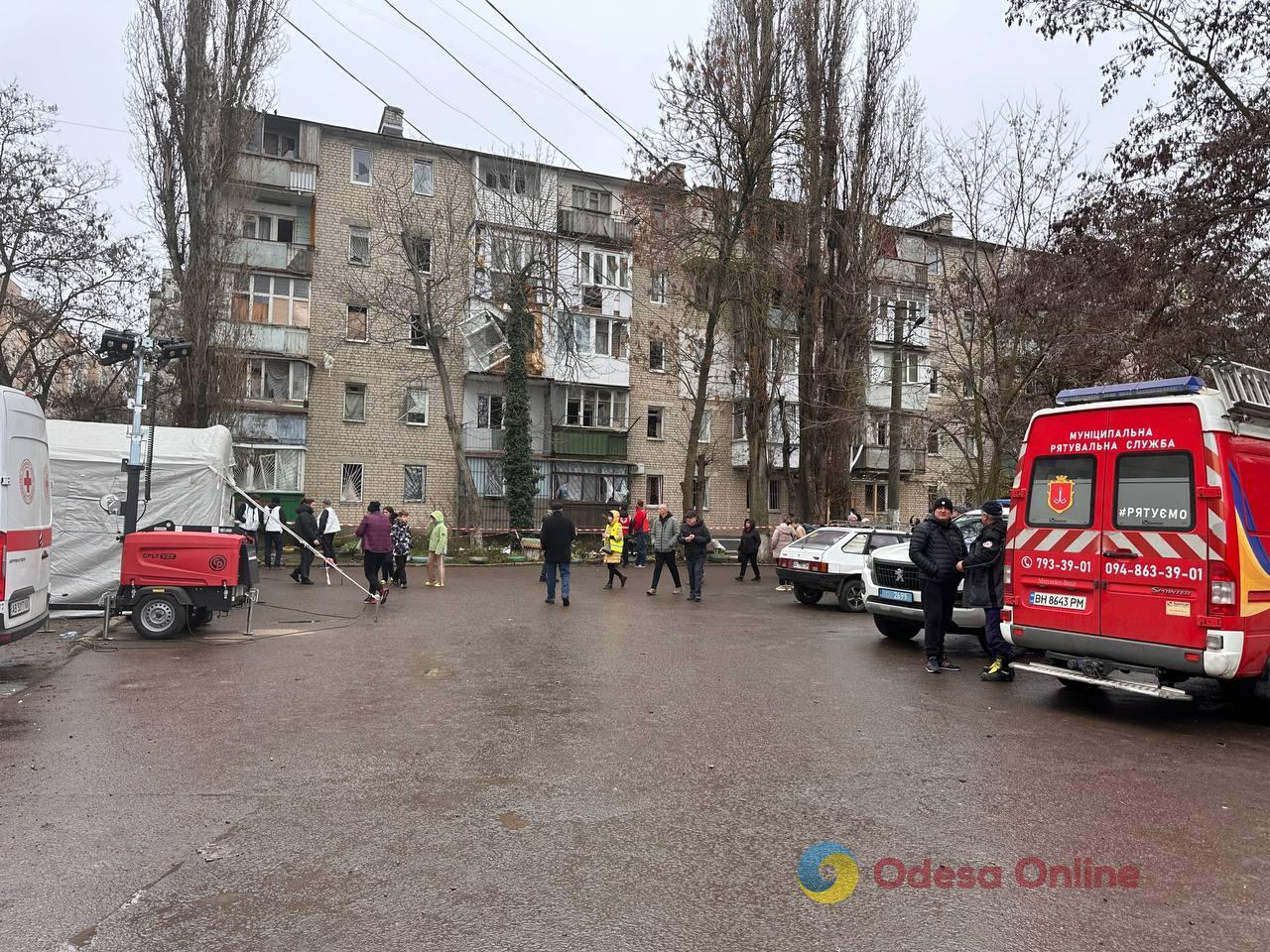 Нічна атака на Одесу: фоторепортаж з місця та свідчення очевидців