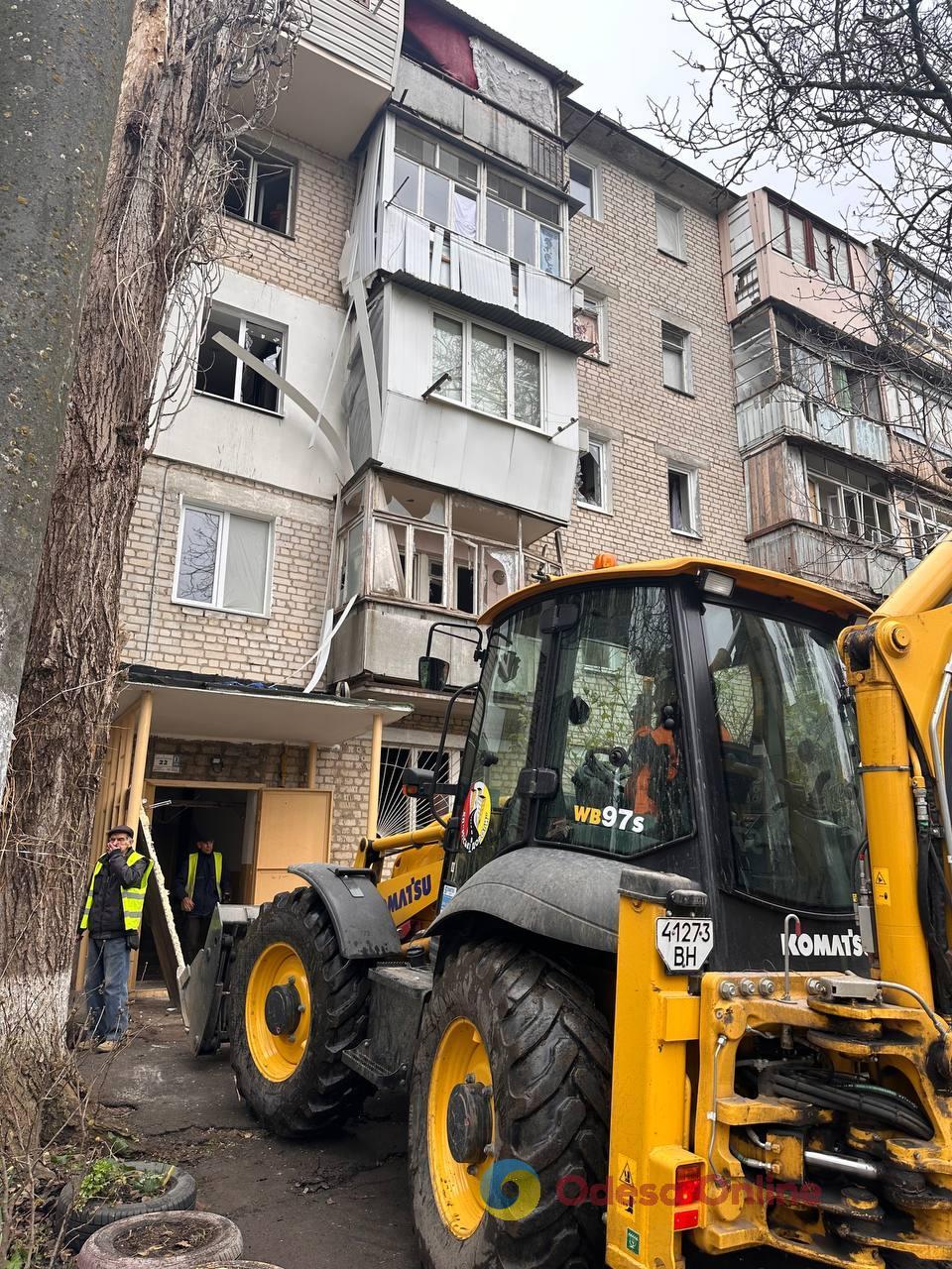 Нічна атака на Одесу: фоторепортаж з місця та свідчення очевидців