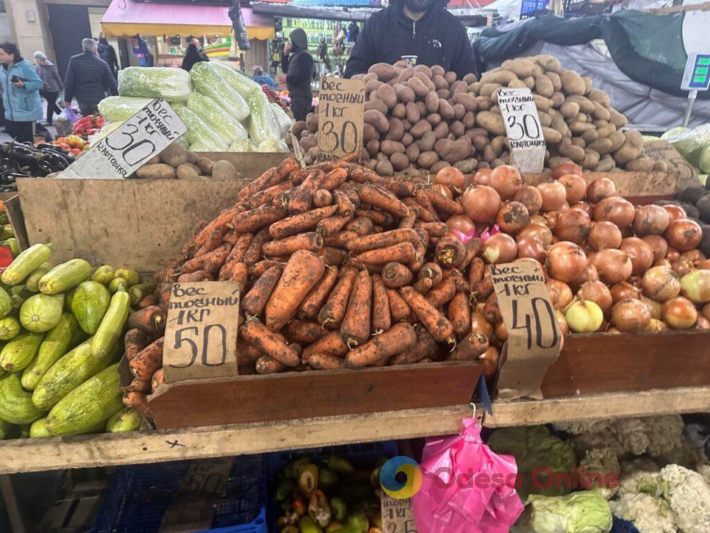 «Бере», ребра та редька: суботні ціни на одеському «Привозі»