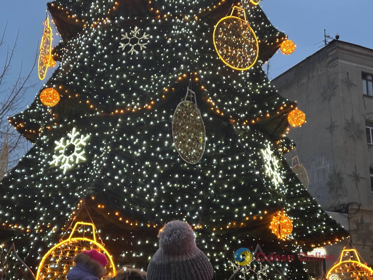 Зимняя сказка: в Одессе зажгли огни на главной елке города (фото) Зимняя сказка: в Одессе зажгли огни на главной елке города (фото)