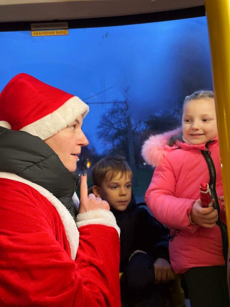 В Одесі на День Святого Миколая курсував святковий електротранспорт