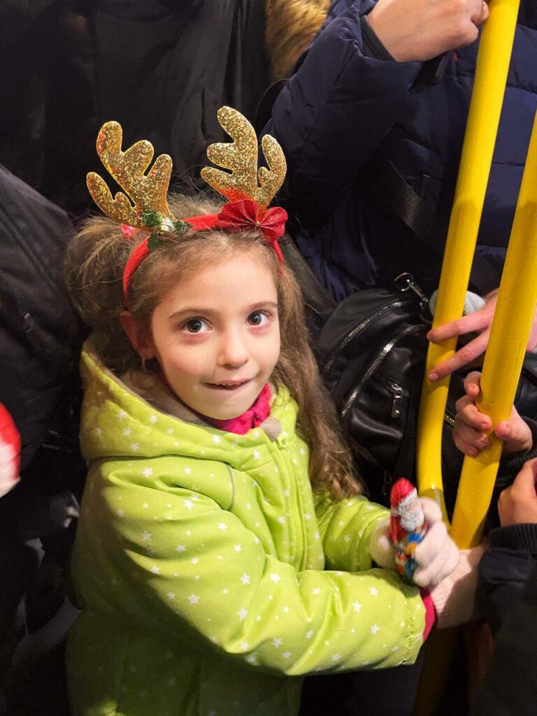 В Одесі на День Святого Миколая курсував святковий електротранспорт