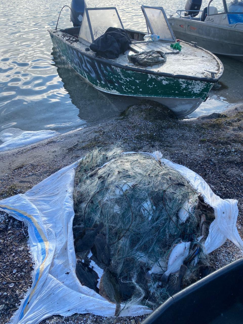 Во время рейда на Тилигульском лимане выявили незаконный вылов рыбы Во время рейда на Тилигульском лимане выявили незаконный вылов рыбы