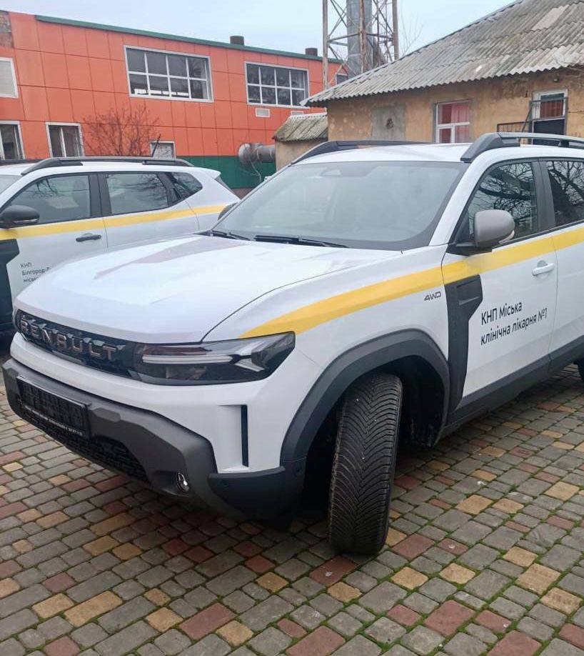 В Одесской области пять медучреждений получили машины для работы мобильных бригад ментального здоровья