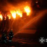 Россия атаковала порт под Одессой: вспыхнуло гражданское судно (фото, видео)