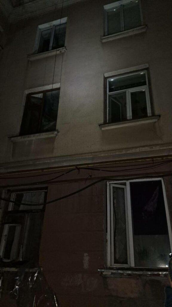 Чоловік отримав поранення внаслідок нічної атаки РФ на Одесу