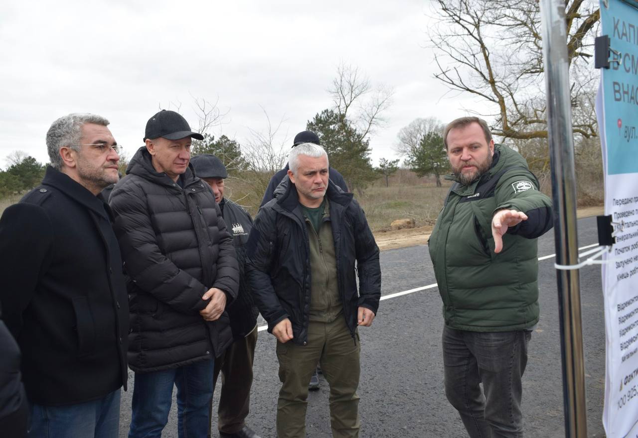 В Одесской области открыли новый участок дороги Килия — Вилково