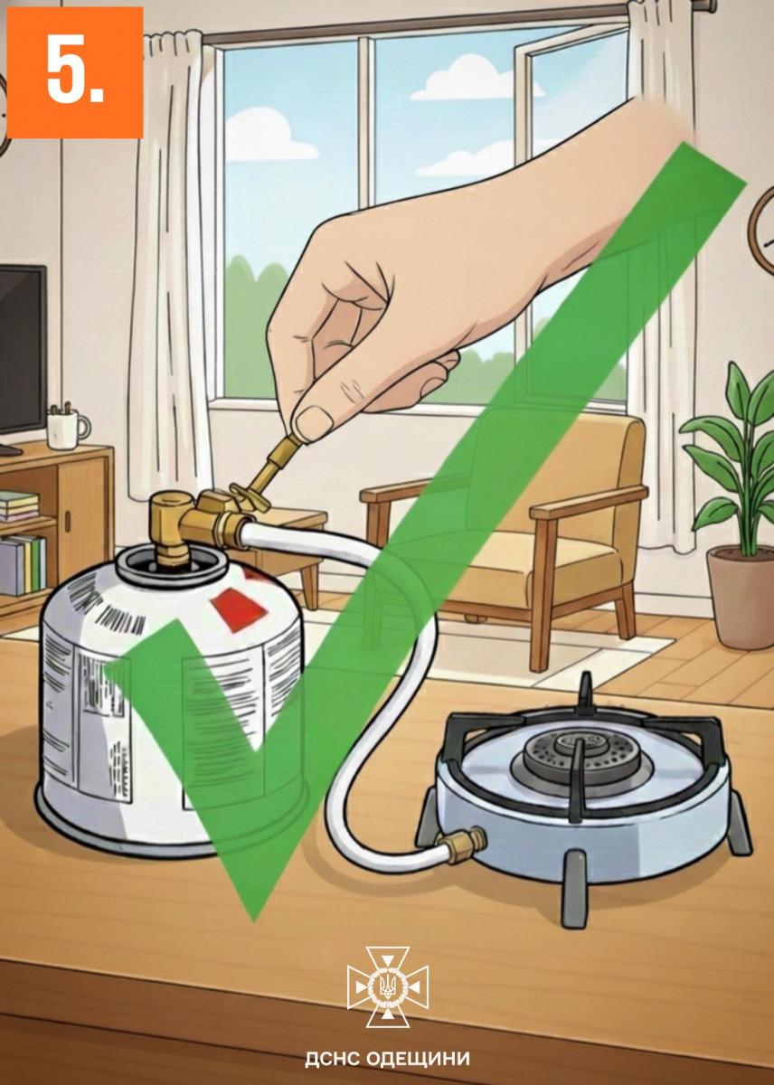 На Одещині почастішали випадки вибухів туристичних газових балонів – в ДСНС нагадали правила користування