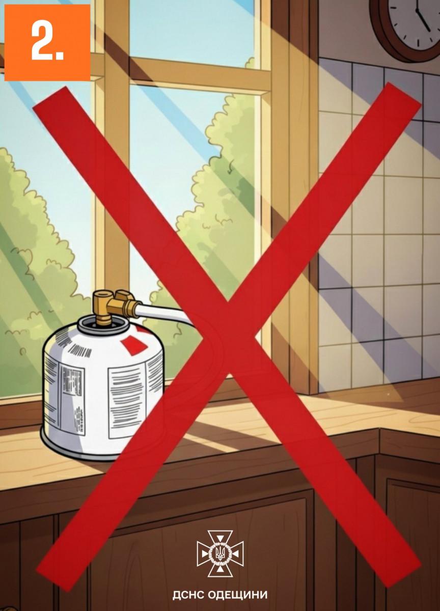 На Одещині почастішали випадки вибухів туристичних газових балонів – в ДСНС нагадали правила користування