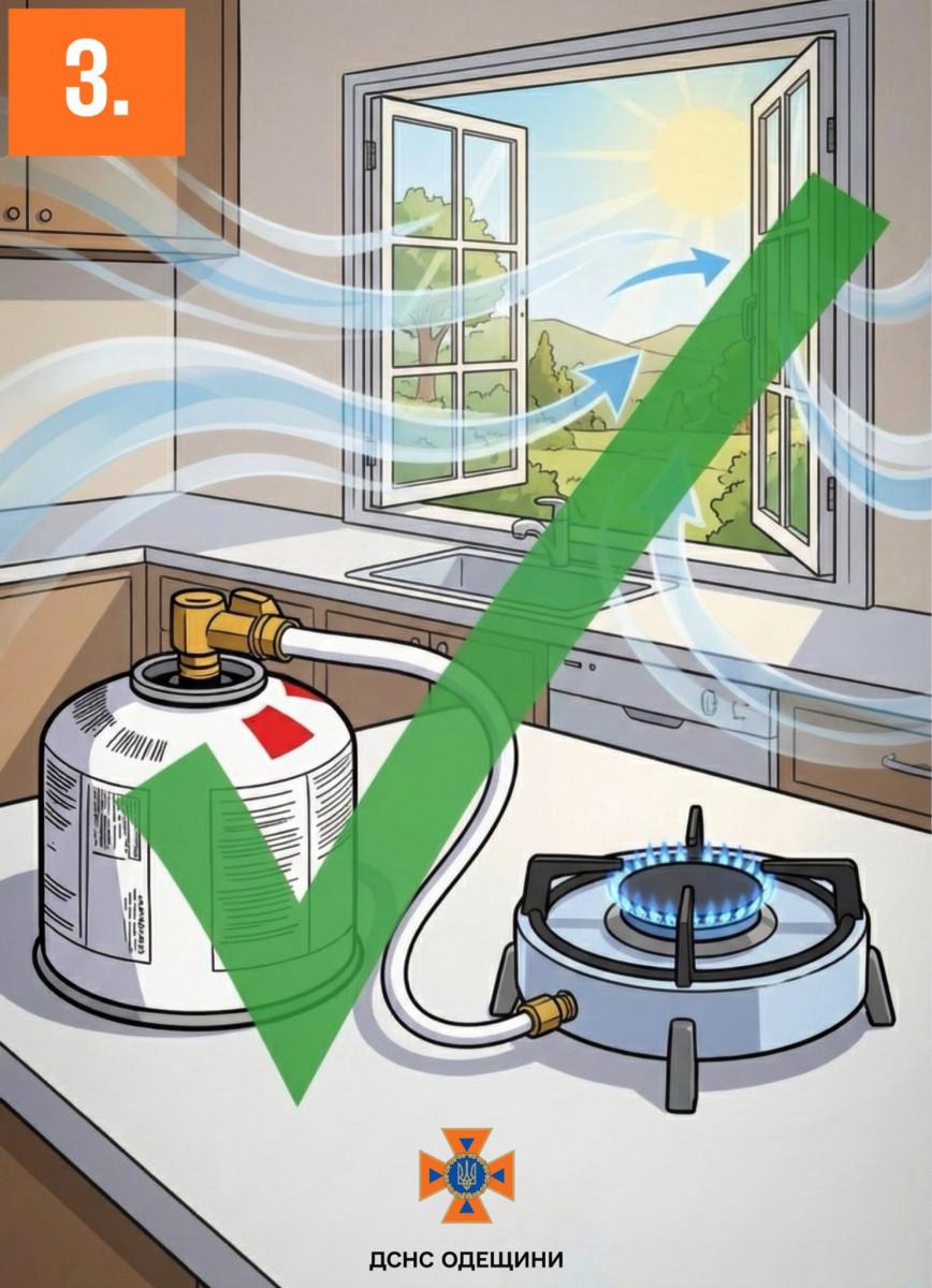 На Одещині почастішали випадки вибухів туристичних газових балонів – в ДСНС нагадали правила користування