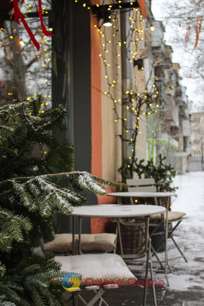 Зимовий день в Одесі: симфонія генераторів, засніжені вулиці та останні святкові ялинки