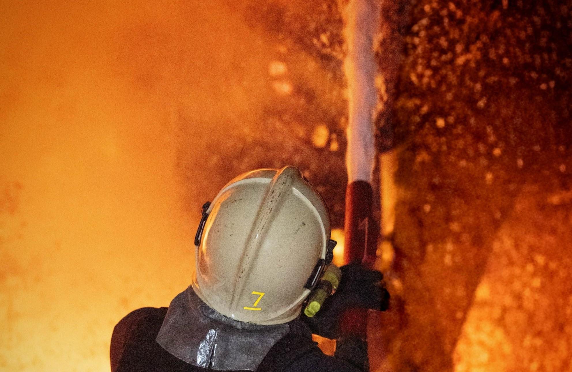 У приватному секторі Одеси палала прибудова: постраждав чоловік У приватному секторі Одеси палала прибудова: постраждав чоловік