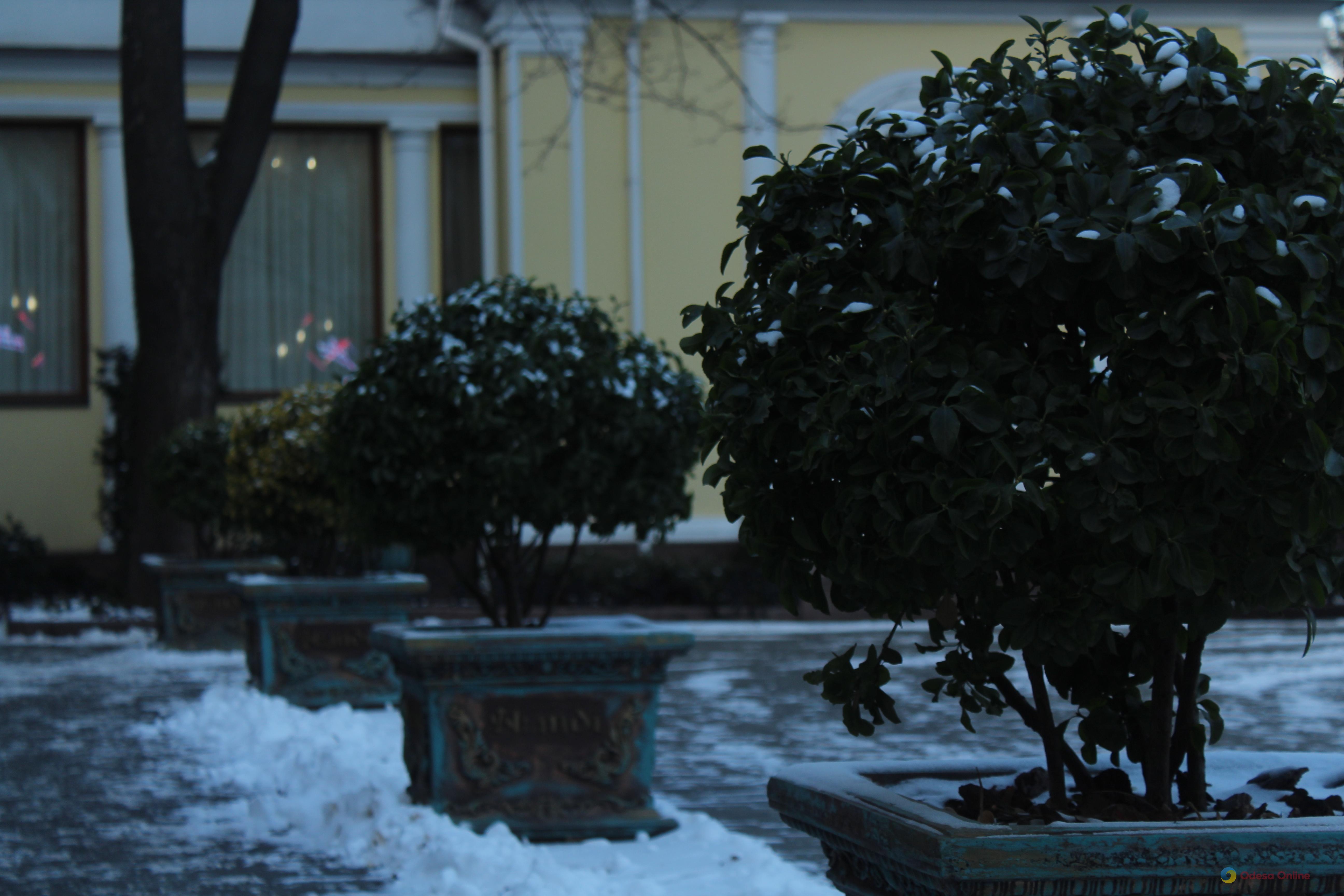 Фото недели: морозная Одесса и последствия атаки