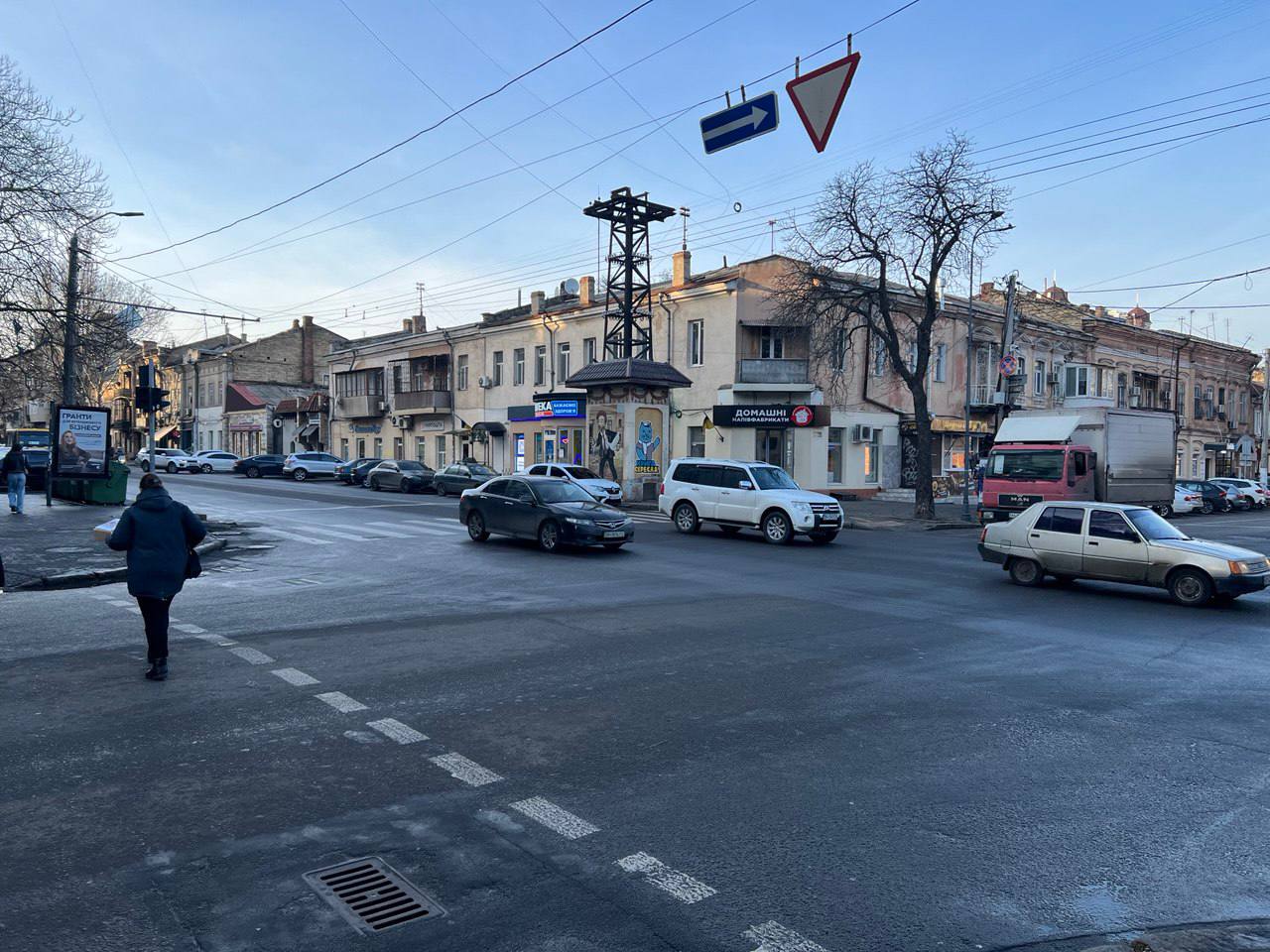 В Одессе на перекрестке Европейской и Малой Арнаутской не работает светофор