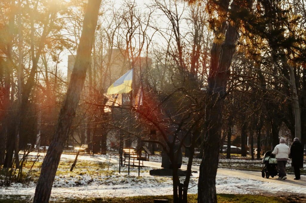 Хрустальные пруды и неугомонные птицы: как выглядит январь в одесском парке Победы