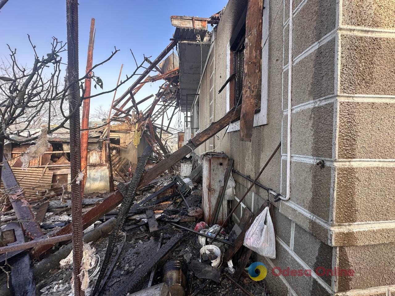 Наслідки нічної атаки РФ на Одеський район: зруйновані будинки та постраждалі тварини