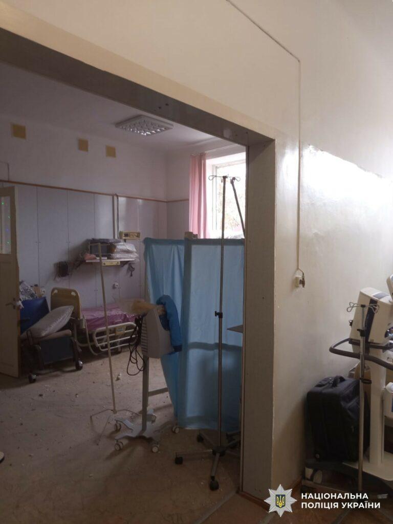 На Херсонщині через обстріли поранено шістьох людей, серед них троє медиків