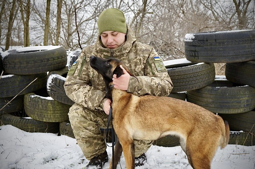Лави прикордонників Одещини поповнили службові собаки (фото)