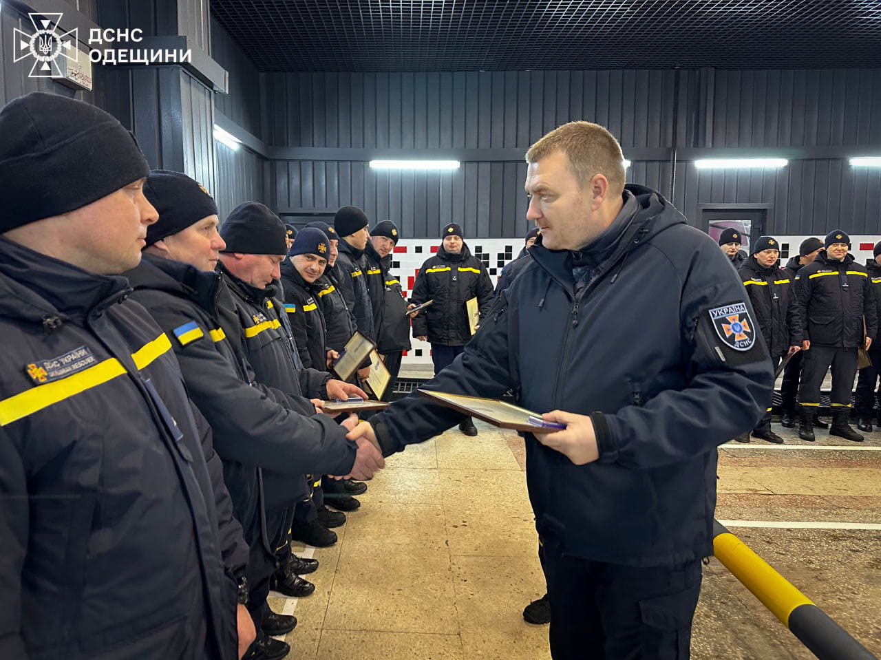 Вогнеборці Одещини отримали нагороди за працю в умовах воєнного стану